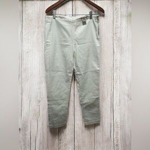 Missoni Women’s Cream White Denim Size Zipper Pants 30 EUC